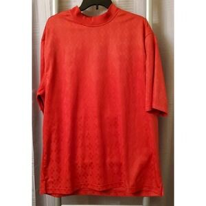 Oxford Golf Super Dry Polo Shirt Coolmax Moisture Wicking Red Diamond XL